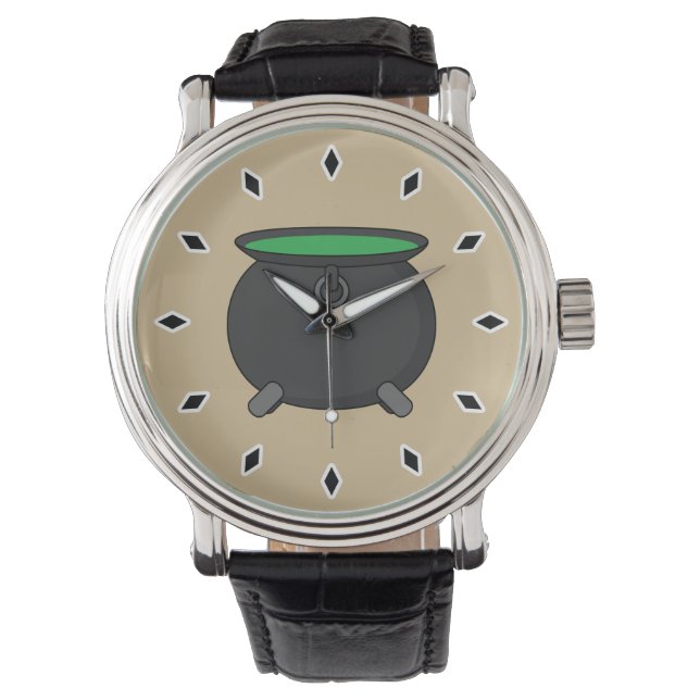 Reloj De Pulsera Witch Cauldron (Anverso)
