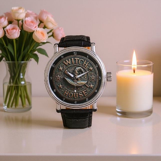 Reloj De Pulsera Witch House Spooky Halloween (Subido por el creador)