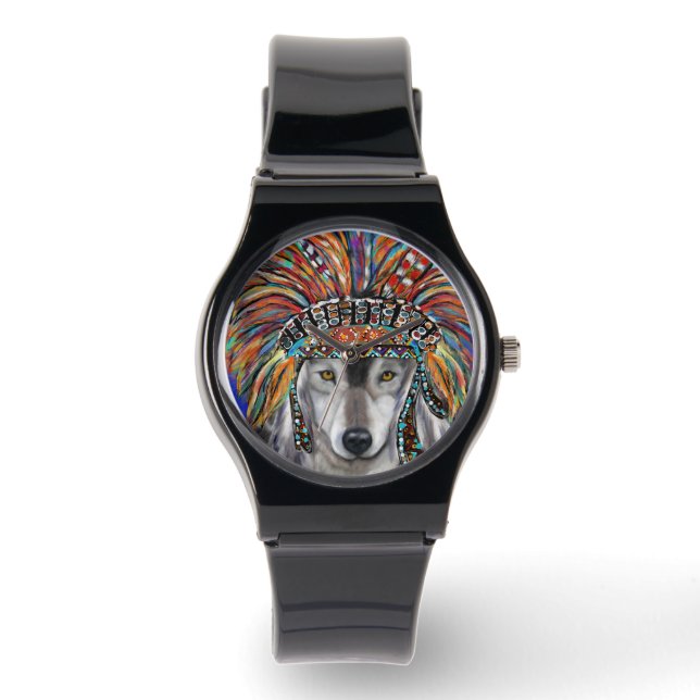 RELOJ DE PULSERA WOLF ART (Anverso)
