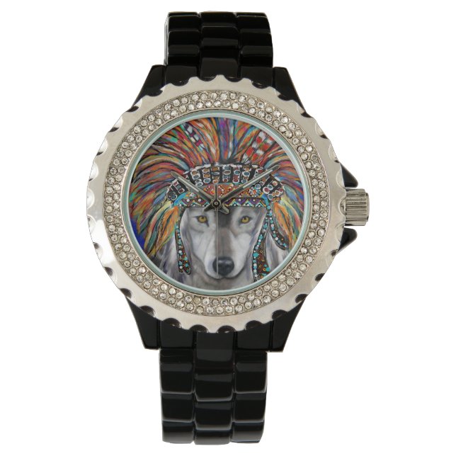 RELOJ DE PULSERA WOLF ART (Anverso)
