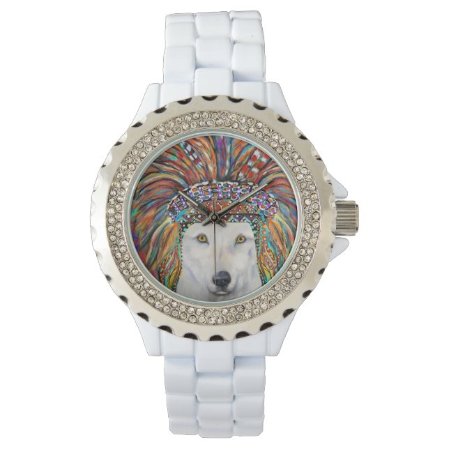 RELOJ DE PULSERA WOLF ART (Anverso)