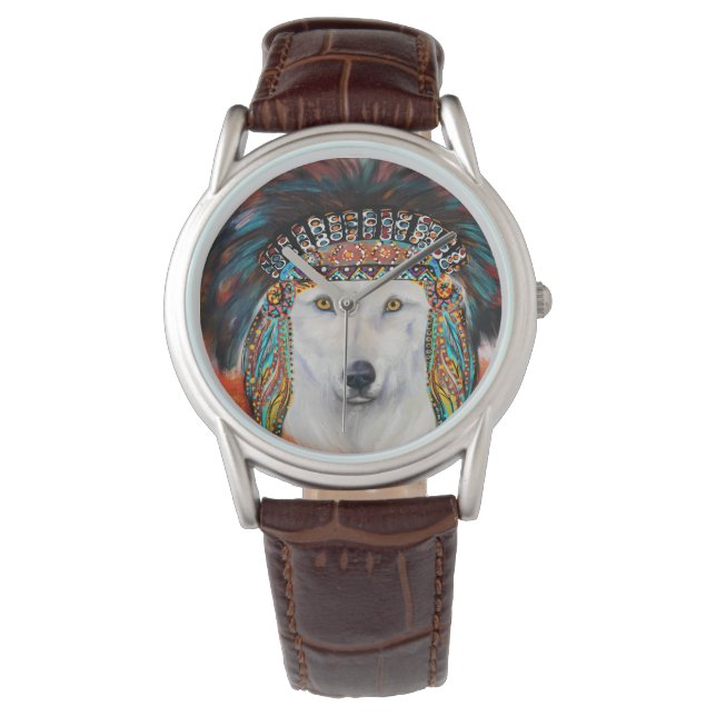 RELOJ DE PULSERA WOLF ART (Anverso)