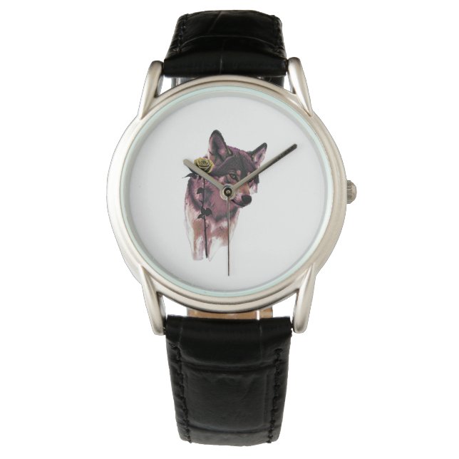 Reloj De Pulsera Wolf Five: (Anverso)