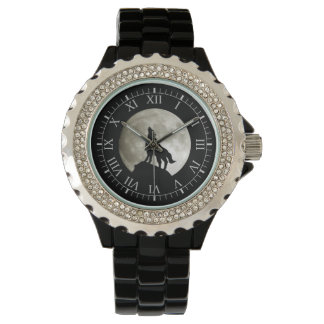 Reloj De Pulsera Wolf Howling
