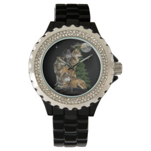 Reloj De Pulsera Wolf y Moon