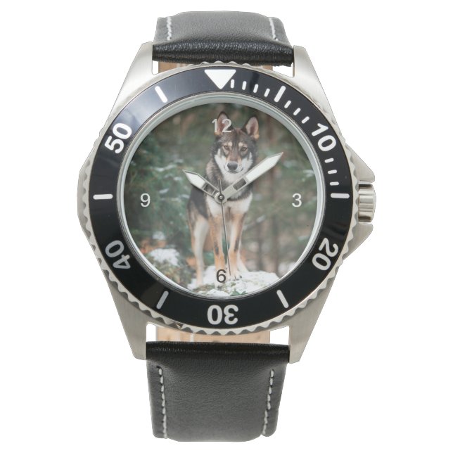 Reloj De Pulsera Wolfdog (Anverso)