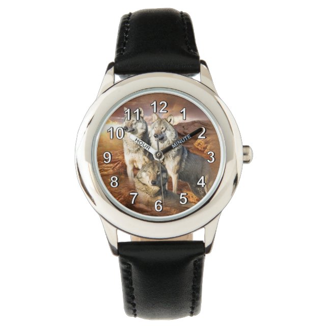 Reloj De Pulsera Wolves Trio (Anverso)