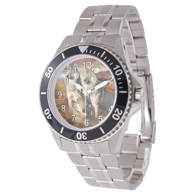 Reloj De Pulsera Wolves Trio (Angular)