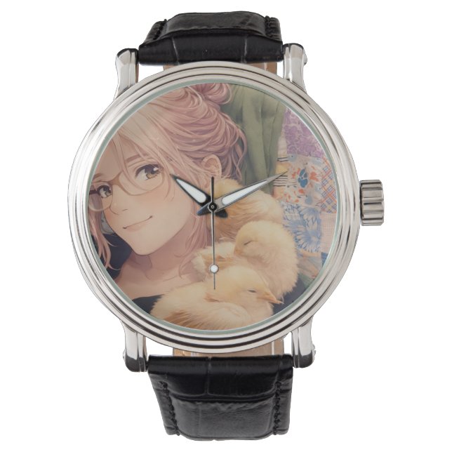 Reloj De Pulsera Woman with Chicks Watch (Anverso)