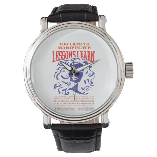 RELOJ DE PULSERA WOMEN'S MANIPULATE LESSONS LEARN EWATCH  (Anverso)