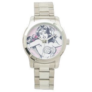 Reloj De Pulsera Wonder Woman Strength & Power