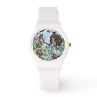 Reloj De Pulsera Wonderland Tea Fiesta