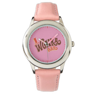 Reloj De Pulsera Wonka Bar Logo