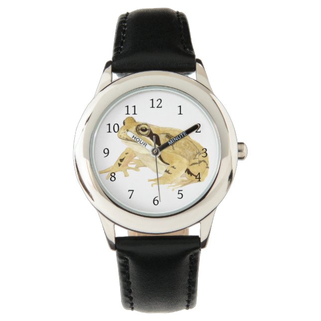 Reloj De Pulsera Wood Frog (Anverso)