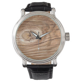 Reloj De Pulsera Wood Grain Knothole Watch