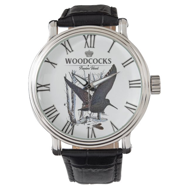 Reloj De Pulsera Woodcocks - Caza de la Pasión (Anverso)