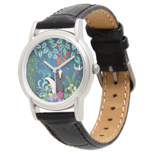 Reloj De Pulsera Woodland Skunk (Angular)