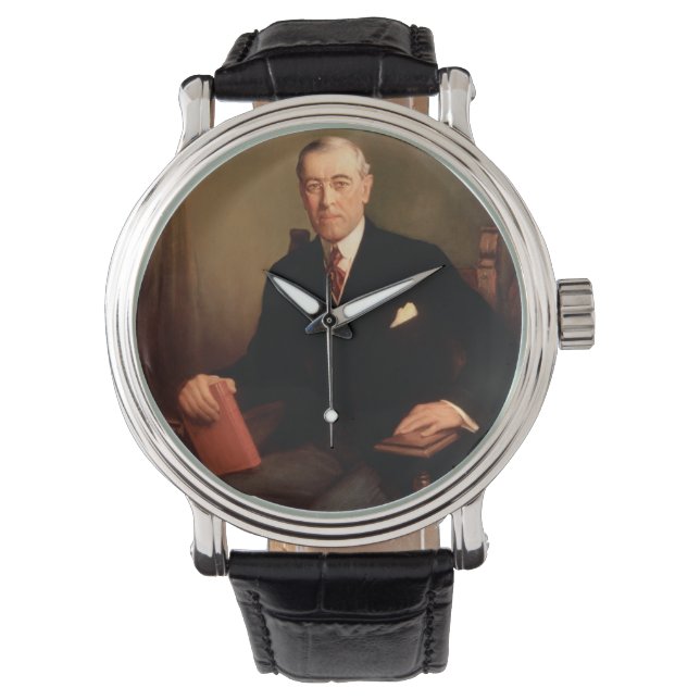 Reloj De Pulsera Woodrow Wilson Presidente (Anverso)