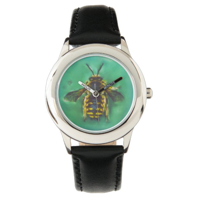 Reloj De Pulsera Wool Carder Bee (Anverso)