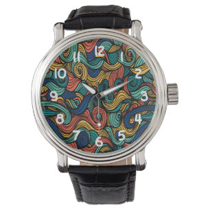 Reloj De Pulsera Wool Topped paisley