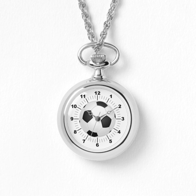 Reloj De Pulsera Wraparound Silver Watch de fútbol femenino (Anverso)