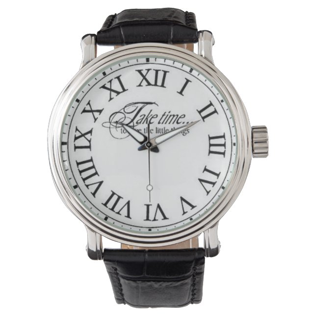 Reloj De Pulsera Wrist Watches - Take Time... (Anverso)
