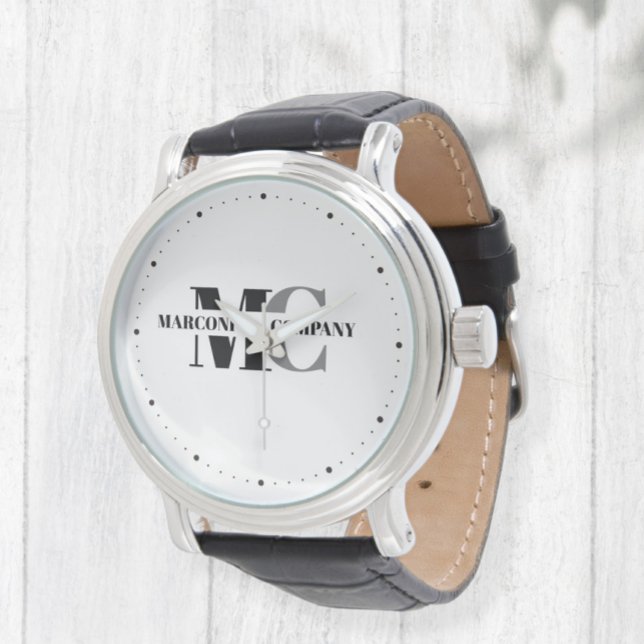 Reloj De Pulsera Wristwatch with Initial for Business, Personal Gif (Subido por el creador)