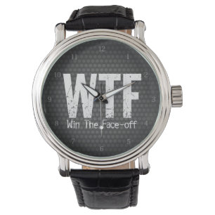 Reloj De Pulsera WTF: Ganar la derrota (hockey)
