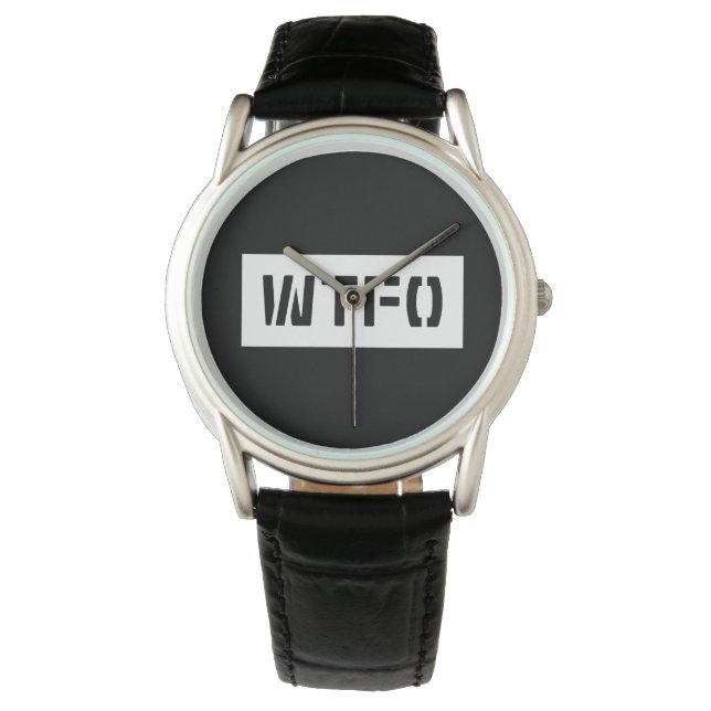 RELOJ DE PULSERA WTFO (Anverso)
