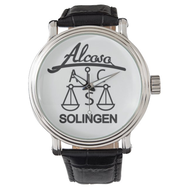 Reloj De Pulsera Ww2 Alcoso Solingen (Anverso)