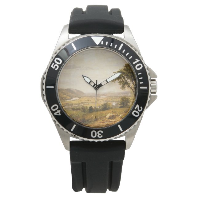 Reloj De Pulsera Wyoming Valley, Pennsylvania (Paisaje de época) (Anverso)