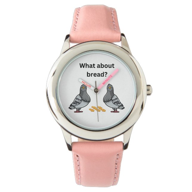 Reloj De Pulsera ¿Y el pan? (Anverso)