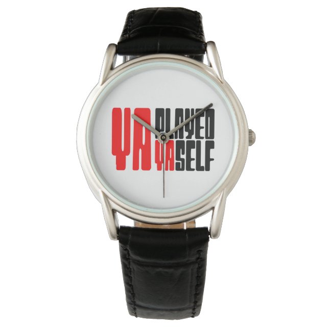 Reloj De Pulsera Ya jugó con Yaself (Anverso)