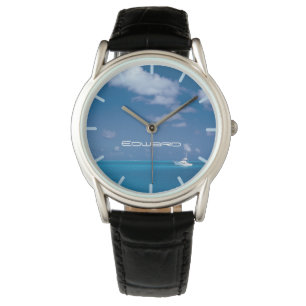 Reloj De Pulsera Yachando al azul