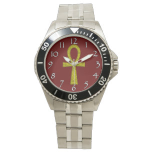 Reloj De Pulsera Yellow Ankh Watts