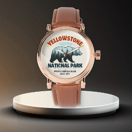 Reloj De Pulsera Yellowstone Bear Men’s Watch – Timeless Wilderness
