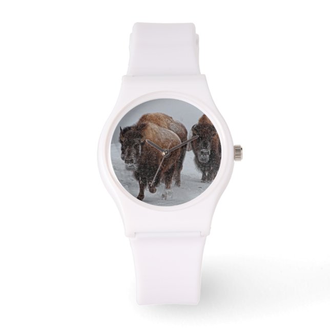Reloj De Pulsera Yellowstone Bison (Anverso)