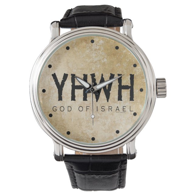 Reloj De Pulsera YHWH (Jehová) (Anverso)