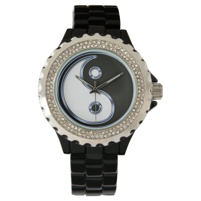 Reloj De Pulsera Yin y Yang Medallion (Anverso)
