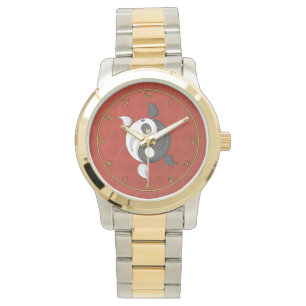 Reloj De Pulsera Yin y Yang the Koi Watch