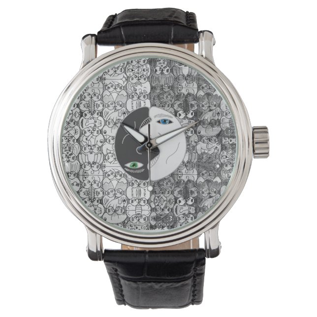 Reloj De Pulsera yin yan (Anverso)