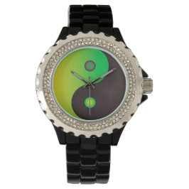Reloj De Pulsera Yin-Yang,