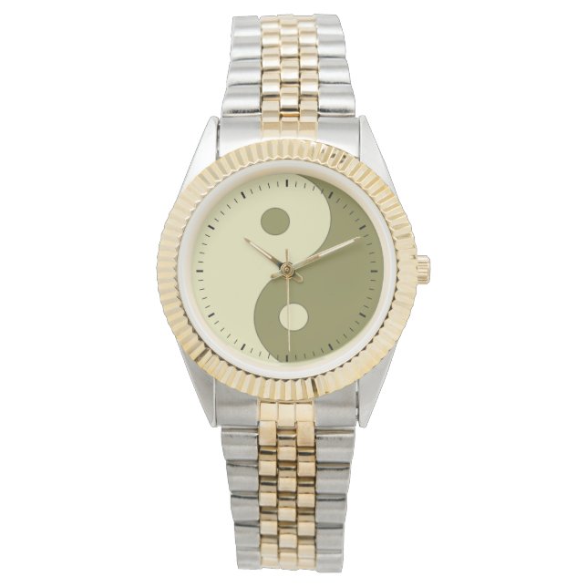 Reloj De Pulsera Yin Yang (Anverso)