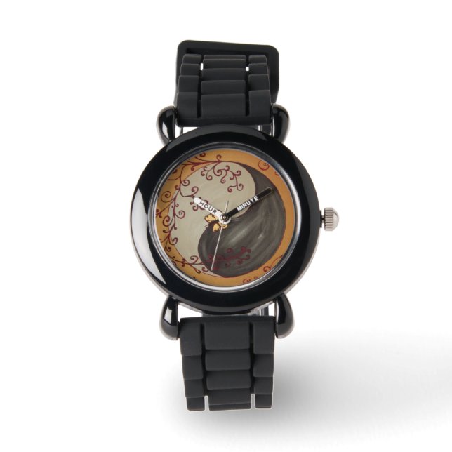 Reloj De Pulsera yin yang (Anverso)