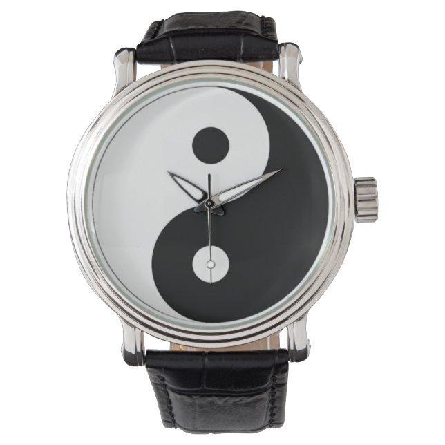 Reloj De Pulsera Yin Yang (Anverso)