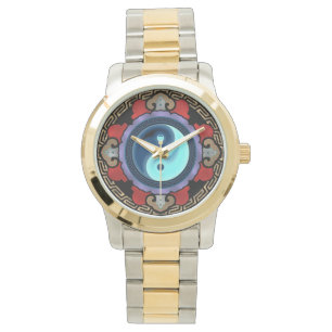 Reloj De Pulsera Yin Yang