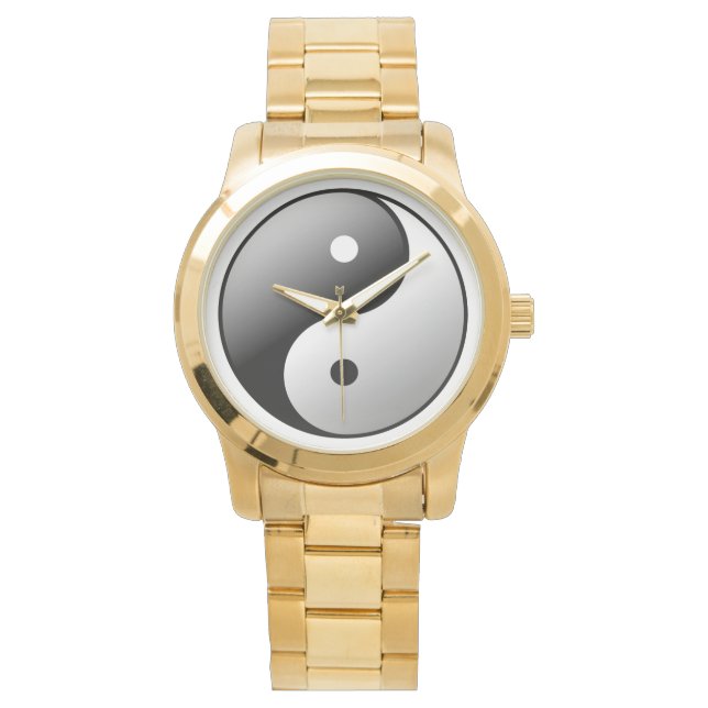 Reloj De Pulsera Yin Yang (Anverso)