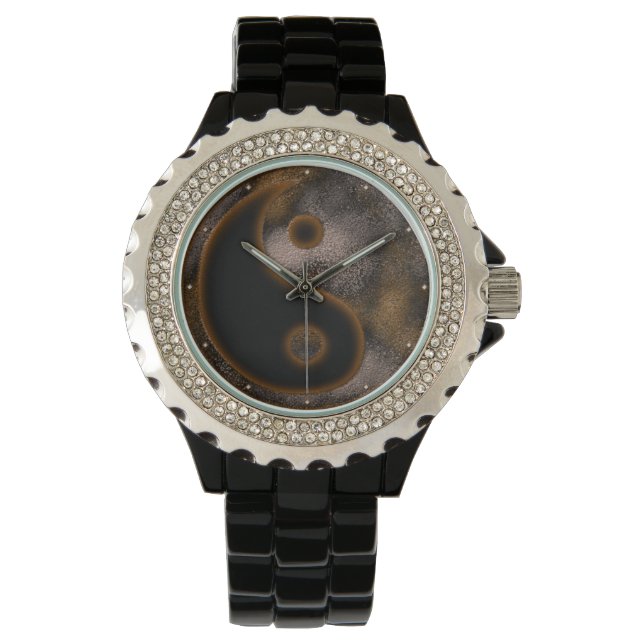 Reloj De Pulsera Yin Yang (Anverso)