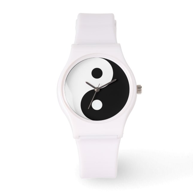 Reloj De Pulsera Yin Yang (Anverso)