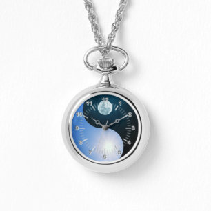 Reloj De Pulsera Yin yang día-noche